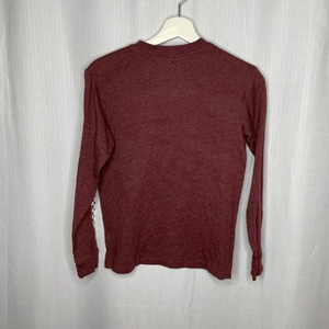Vans Burgundy Red Long Sleeve‎ T Shirt Kids